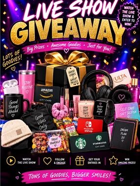 Giveaway flyer
